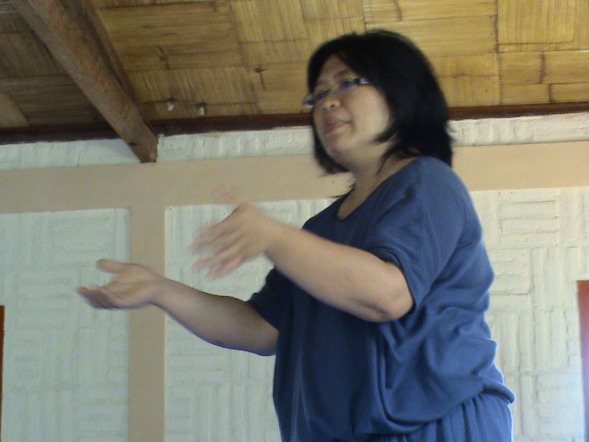 Suasana saat mengajar Reat-reat SMA