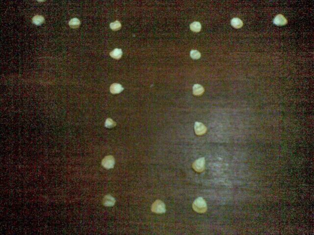  enam titik untk bag bawah, ratakan, luruskan