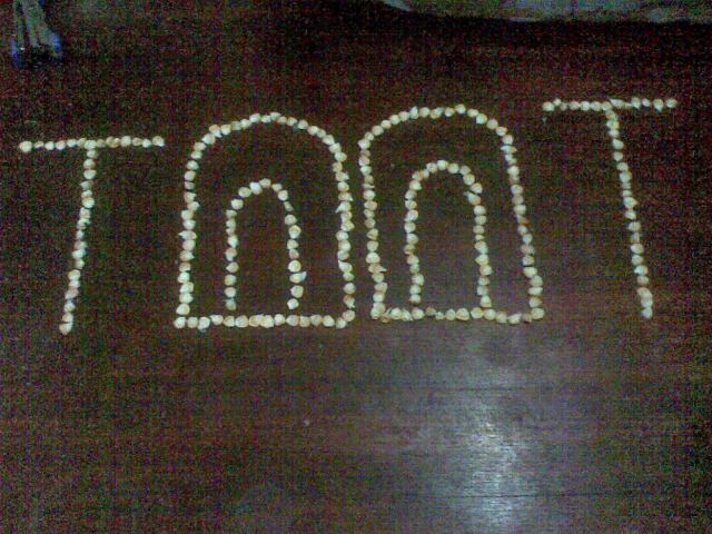 dimodifikasi sedikit , tambahkan T di kanan kiri untuk dapatkan TAAT Firman