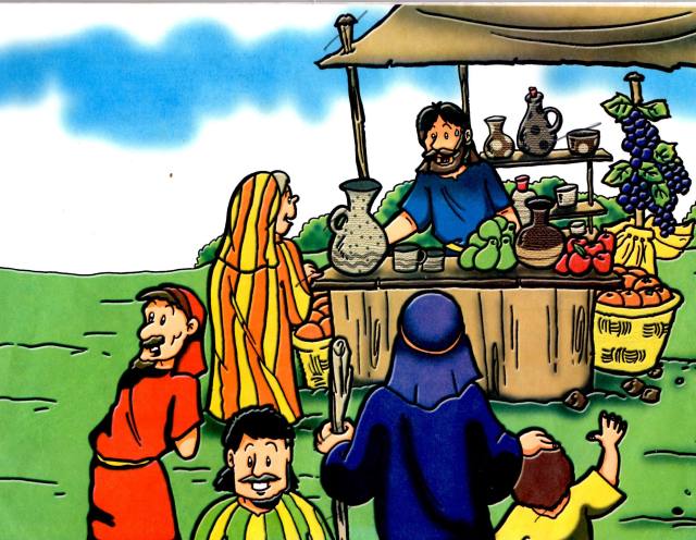 ADA YANG MENGEMBANGKANNYA UNTUK BERJUALAN BUAH