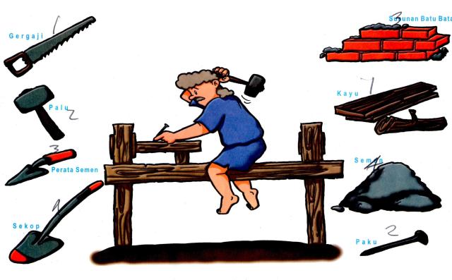 ADA YANG MENGEMBANGKANNYA UNTUK BERTUKANG