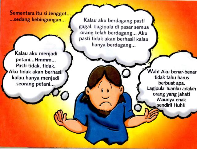 MEMUTUSKAN UNTUK MEMENDAM SAJA DALAM TANAH