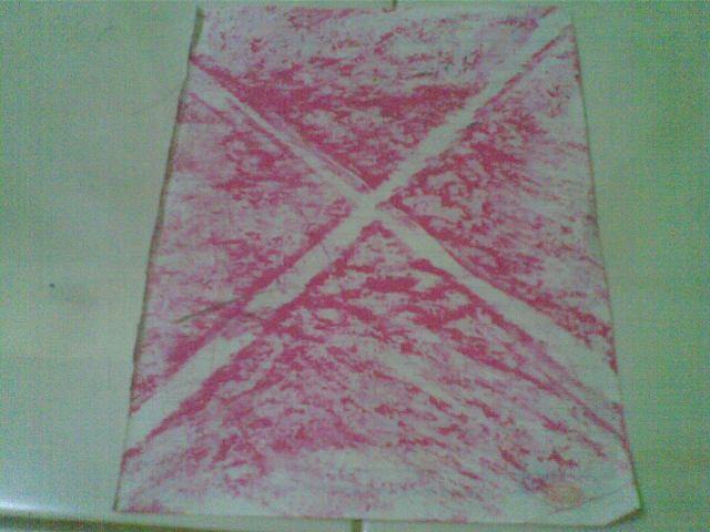 TANDA SILANG DENGAN ARSIRAN PENUH