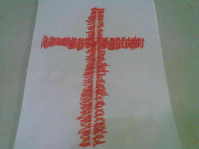 GORESKAN CRYON DI ATAS NAT KERAMIK UNTUK MENDAPATKAN CARA YANG PALING MUDAH.