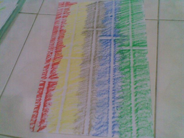 Salib memanjang dengan berbagai ketinggian dan warna Salib memanjang dengan berbagai ketinggian dan warna