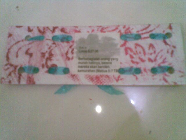 KARTU CANTIK....MUDAH MEMBUATNYA...MURAH BAHANNYA.....BANYAK MANFAATNYA... 