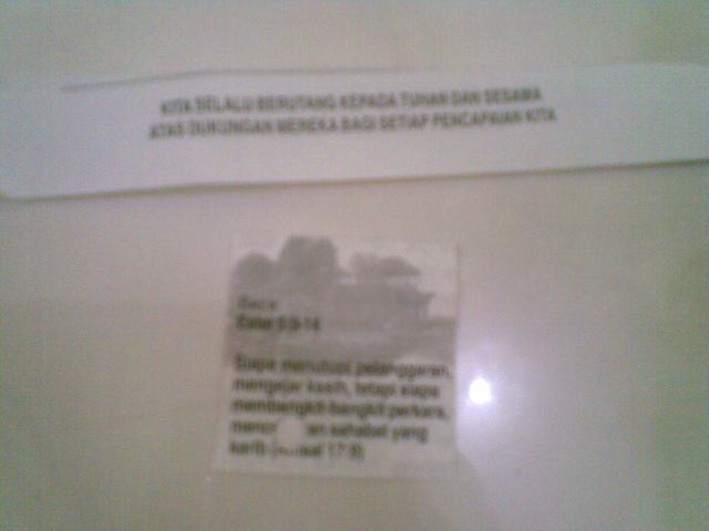 gunting kata mutiara, dan ayat mas dari renungan harian yang sudah lewat tanggal. 