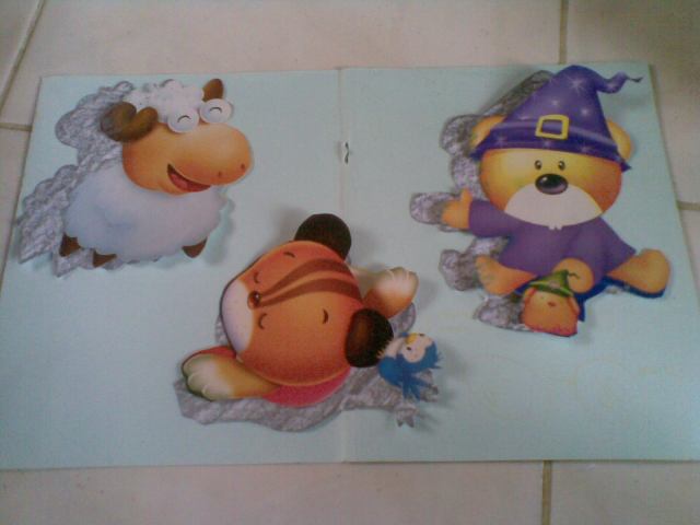 3 BUAH OBJEK DAN BAYANGAN, SIAP TEMPEL DI KARTON TEBAL