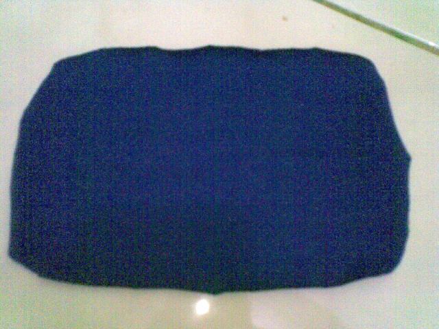 Pakai tutup toples untuk pola segi empat