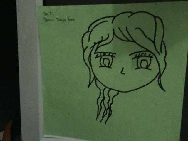 GAMBAR 1. KARYA KAK INTAN. LENGKAPILAH GAMBAR INI ADIK-ADIK