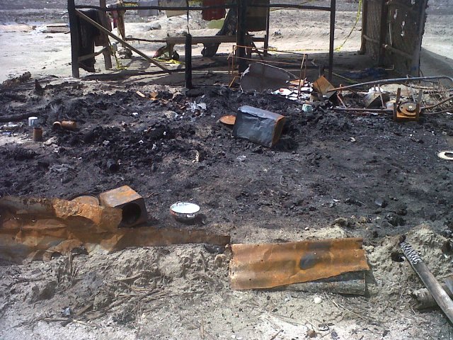 KEBAKARAN MEMUSNAHKAN SEBAGIAN HARAPAN KAMI