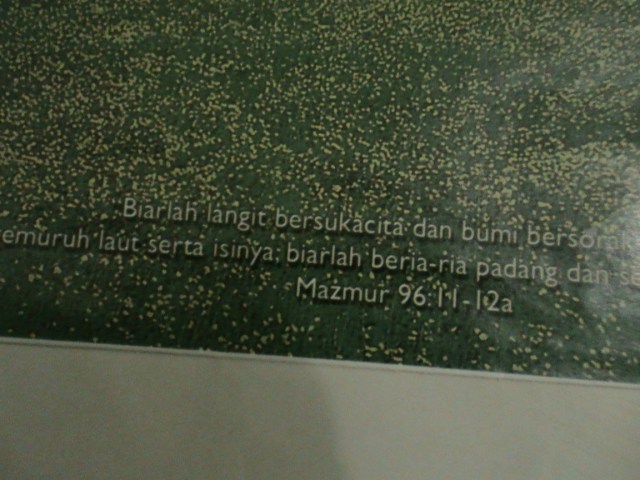 8. JIKA DI TANGGALAN SUDAH ADA AYAT, PAKAI AYAT ITU SAJA