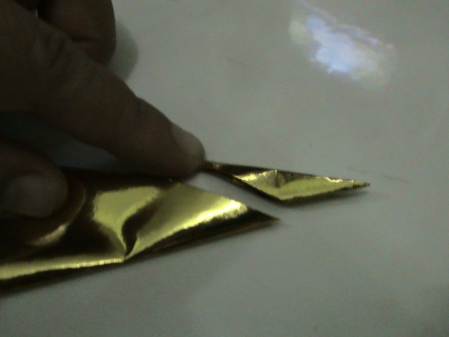 86. GUNTING DENGAN CARA SEPERTI INI( TETAP UNTUK BENTUK BINTANG)