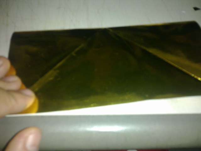 GAMPANG ; LIPAT KERTAS LIPAT ANDA MENJADI DUA SEHINGGA BERBENTUK SEGI EMPAT ( JANGAN KELIRU BENTUK SEGITIGA YA..)