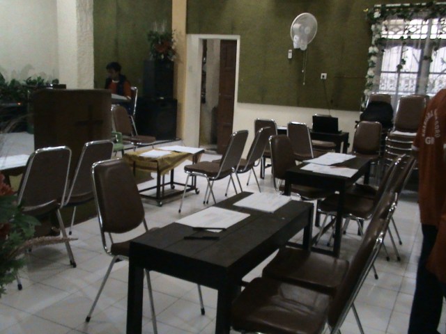 SUASANA RUANG KONSULTASI YANG SUDAH DIPERSIAPKAN