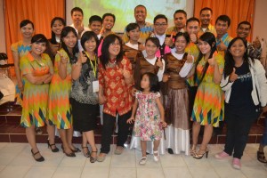 Berpose bersama para pelayan Tuhan di GPSI Berau.