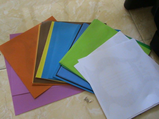 warna warna yang sudah siap dan lengkap masing masing warna sediakan 10 potong