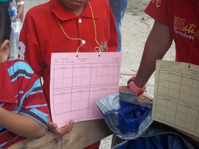 WARNA MERAH UNTUK KELAS TENGAH