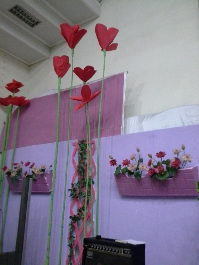 Ada bunga berukuran raksasa....waaaauu