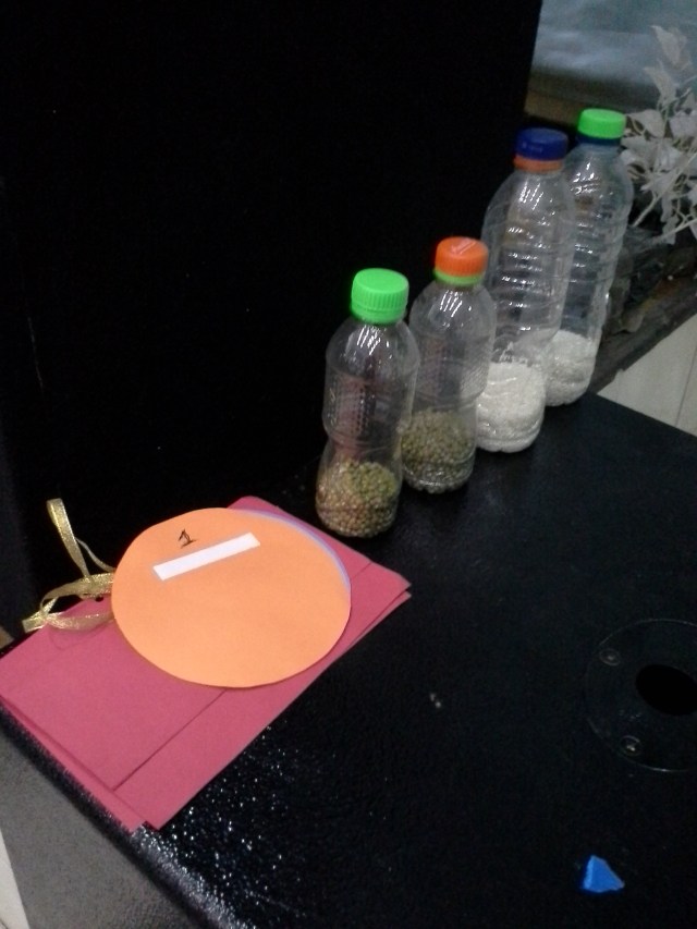 Semua tertata rapi sebelum acara berlangsung !