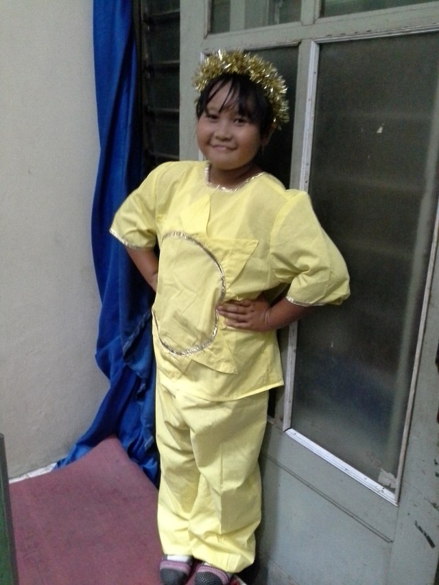 salah satu kostum penari