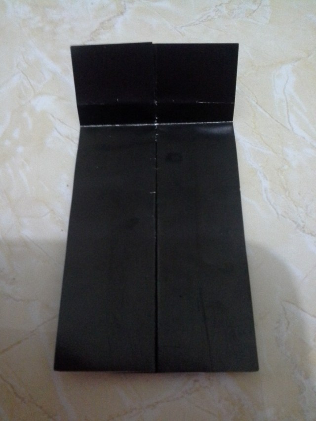 10. ambil sepertiga panjang, lipat