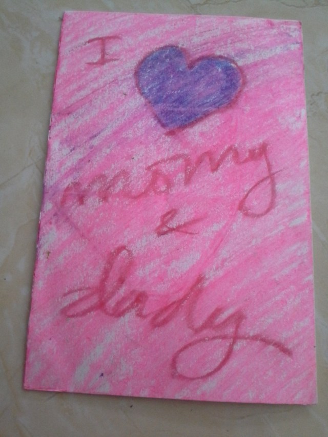 hias  kartu bagian depan sesuka hati anda 