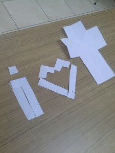 i love Jesus= aku cinta Yesus