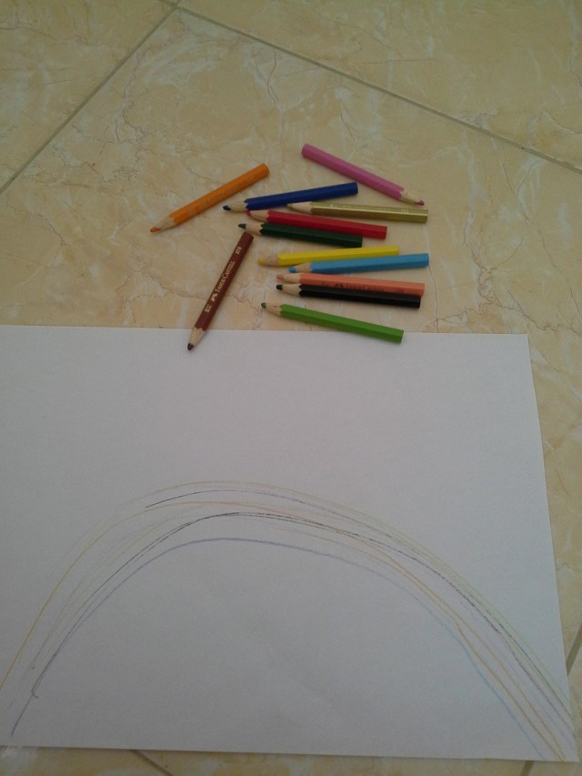 9. WARNA-WARNA PELANGI DALAM GENGGAMAN SEKALI GORES- IKUTI CARA MEMBUATNYA DARI STEP PERTAMA