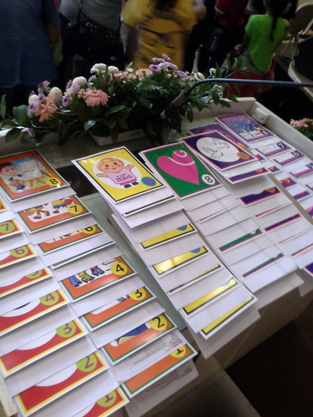 Persiapan penataan kartu pembicara