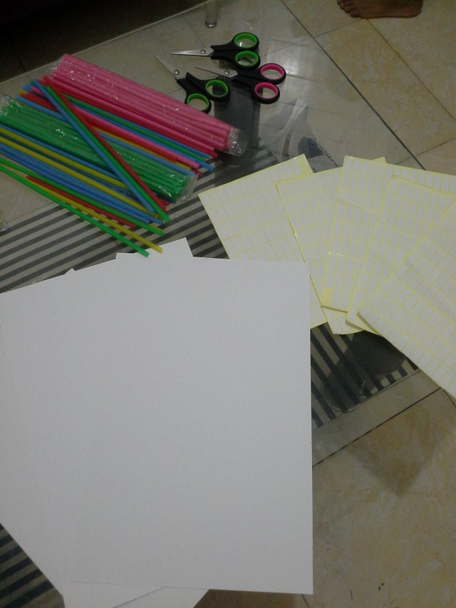 kertas yang kita pakai kertas tebal